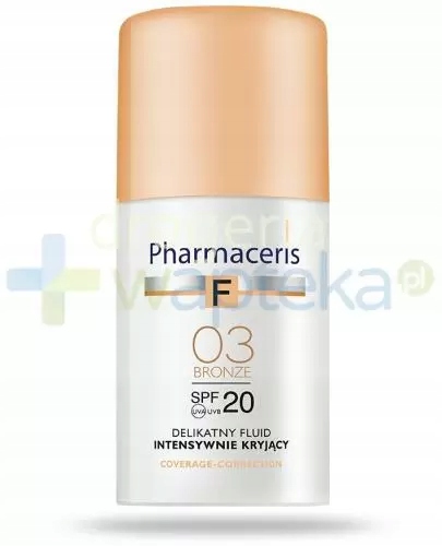 Pharmaceris F fluid kryjący SPF20 03 BRONZE 30 ml