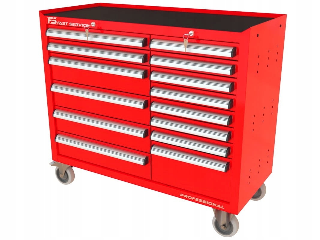 Wózek warsztatowy TRUCK z 14 szufladami PT-214-16 Marka Fast Service