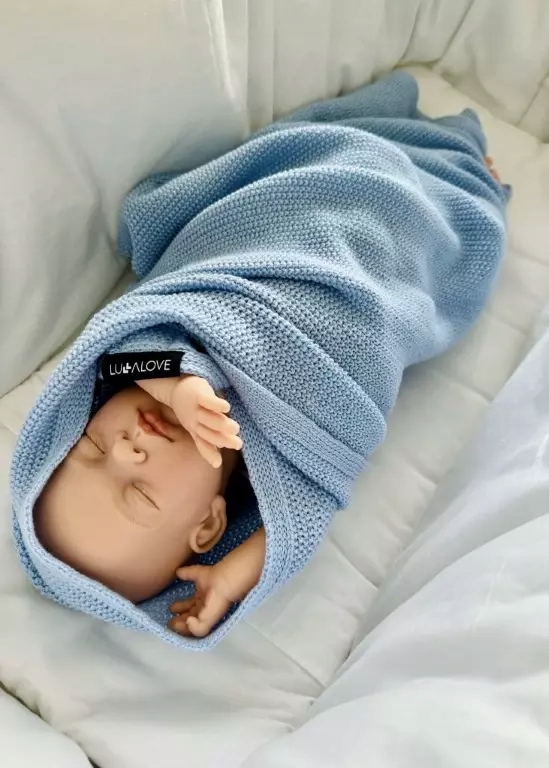 LULLALOVE KOCYK OTULACZ PREMIUM MERINO 90x100cm Kod producenta 5904121605302