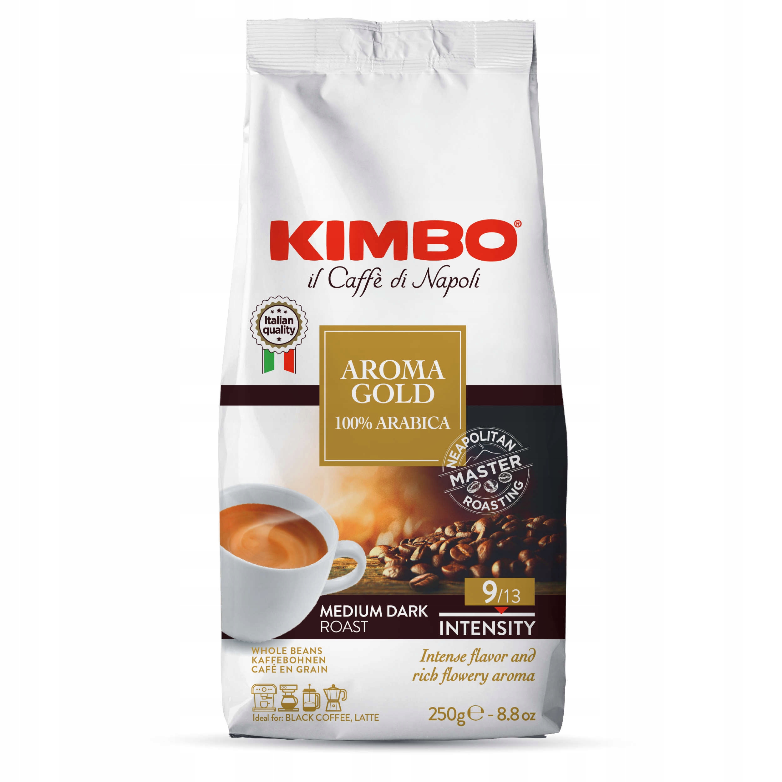 Kawa ziarnista Kimbo Aroma Gold 1 kg