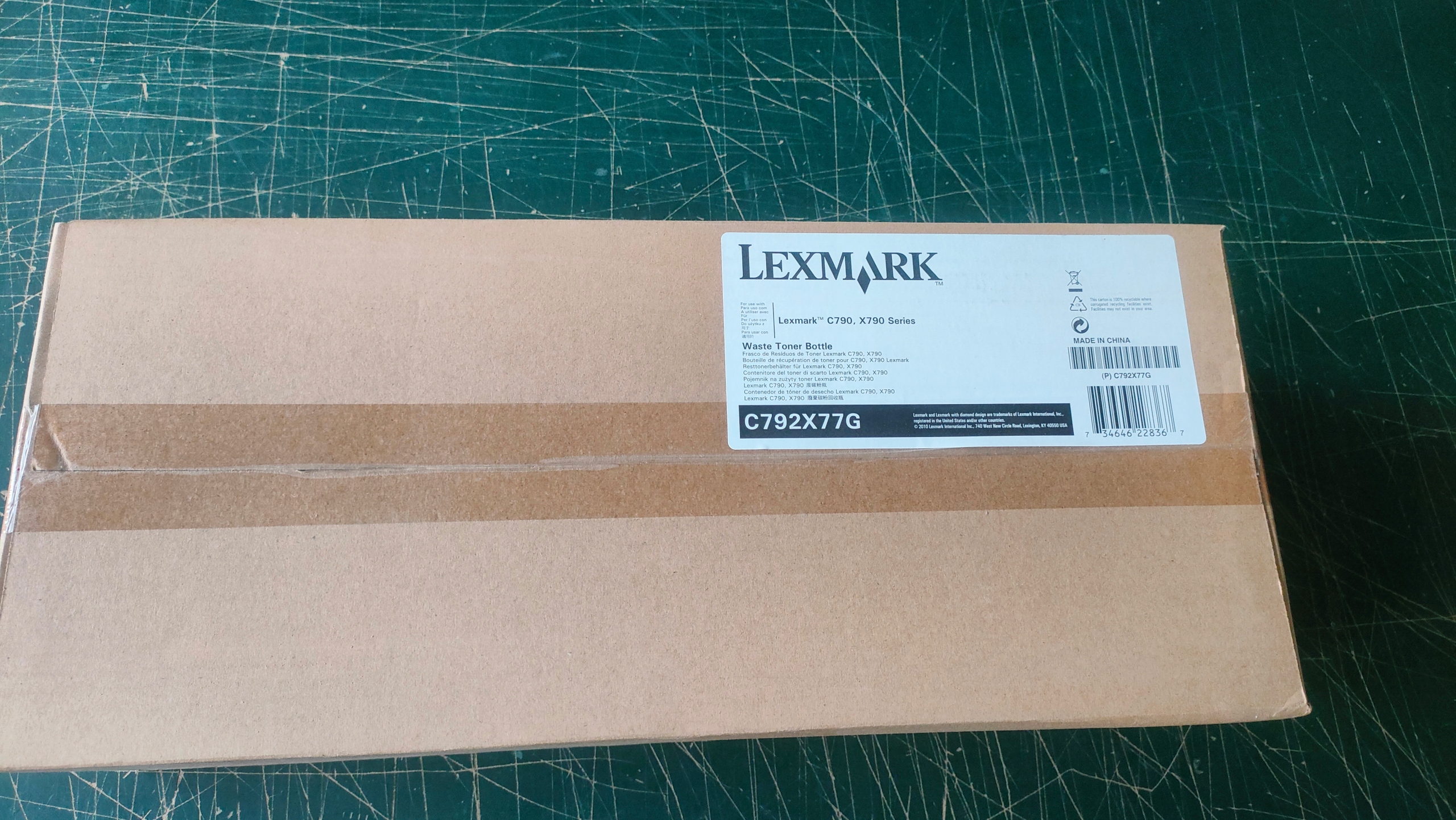 Pojemnik na zużyty toner Lexmark C792X77G