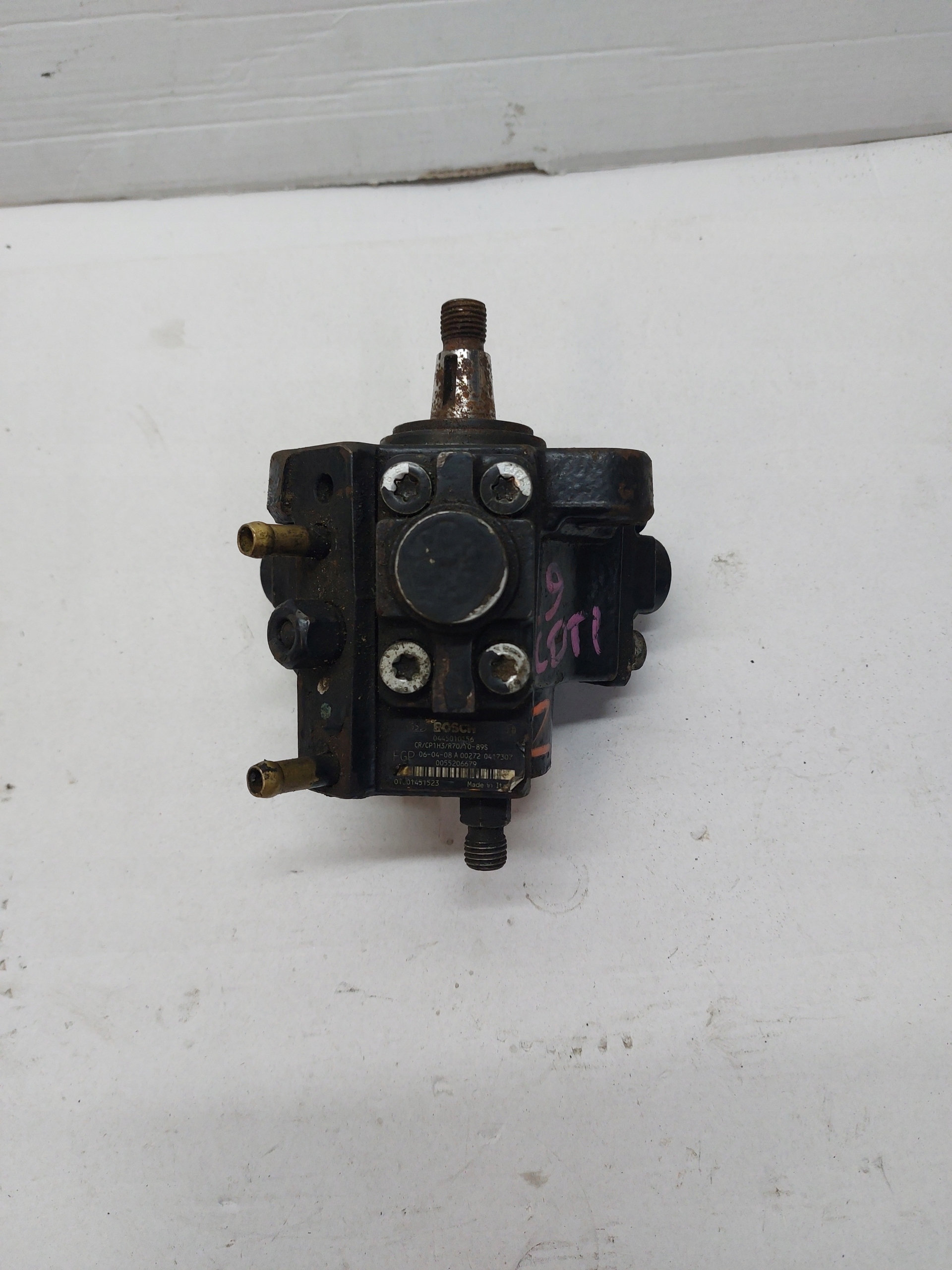 injection pump OPEL ZAFIRA B 1,9 CDTI 0445010156