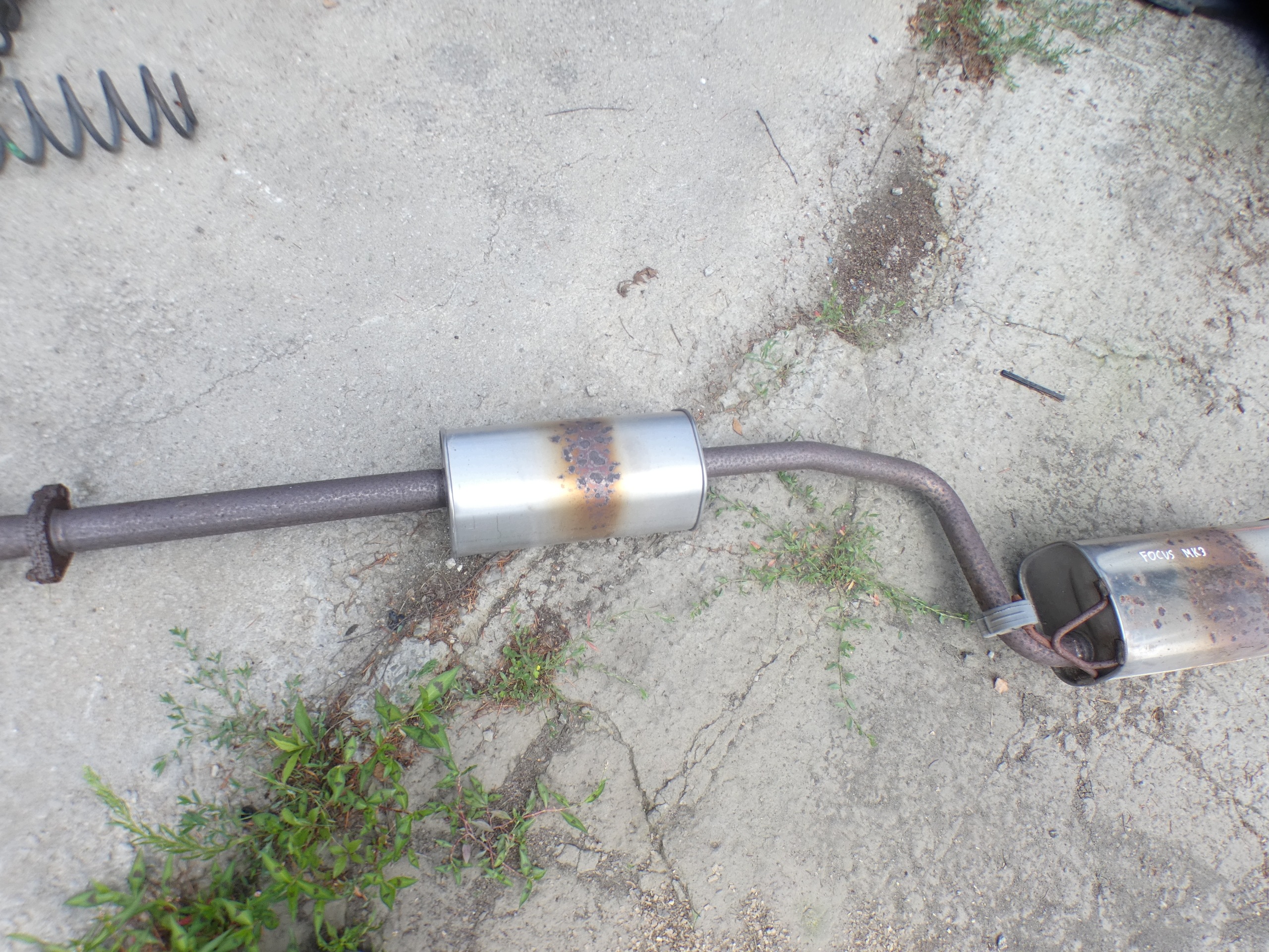 FORD FOCUS MK3 2016 HB 5D 1.0 EB muffler, exhaust complete