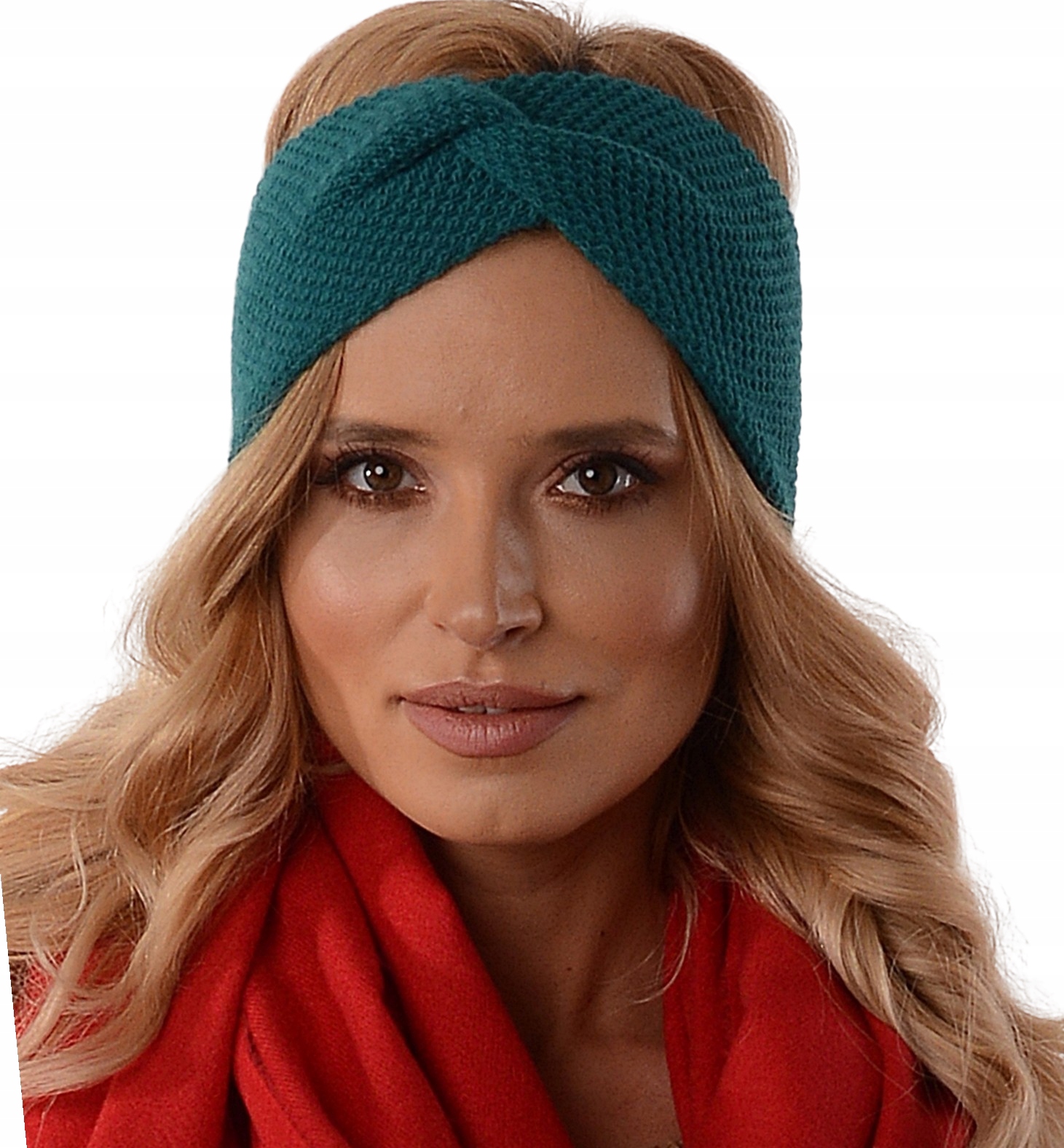 

Opaska damska na uszy ciepła Morski - O3