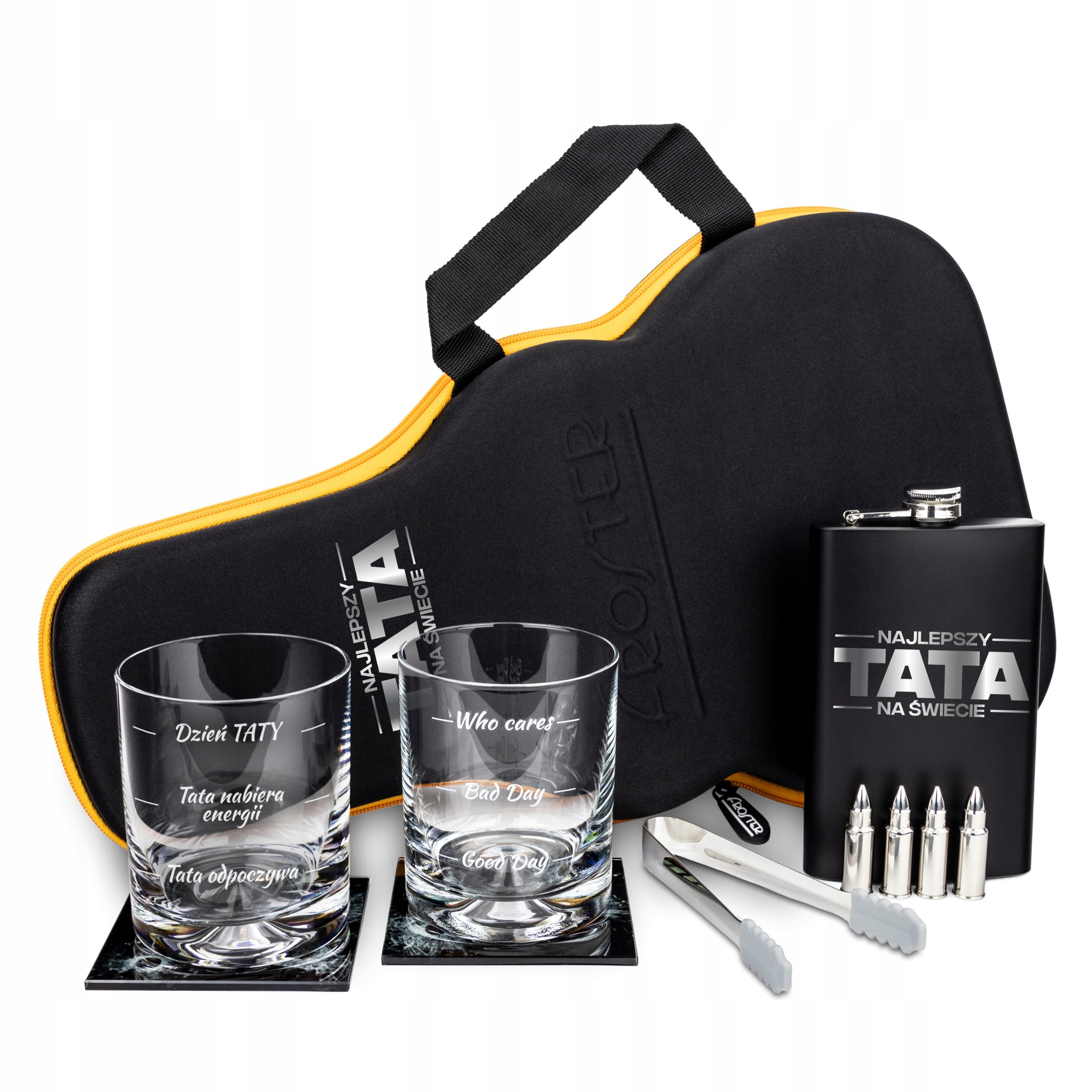 (hs) Gitarový set na whisky Froster pre otca Originál