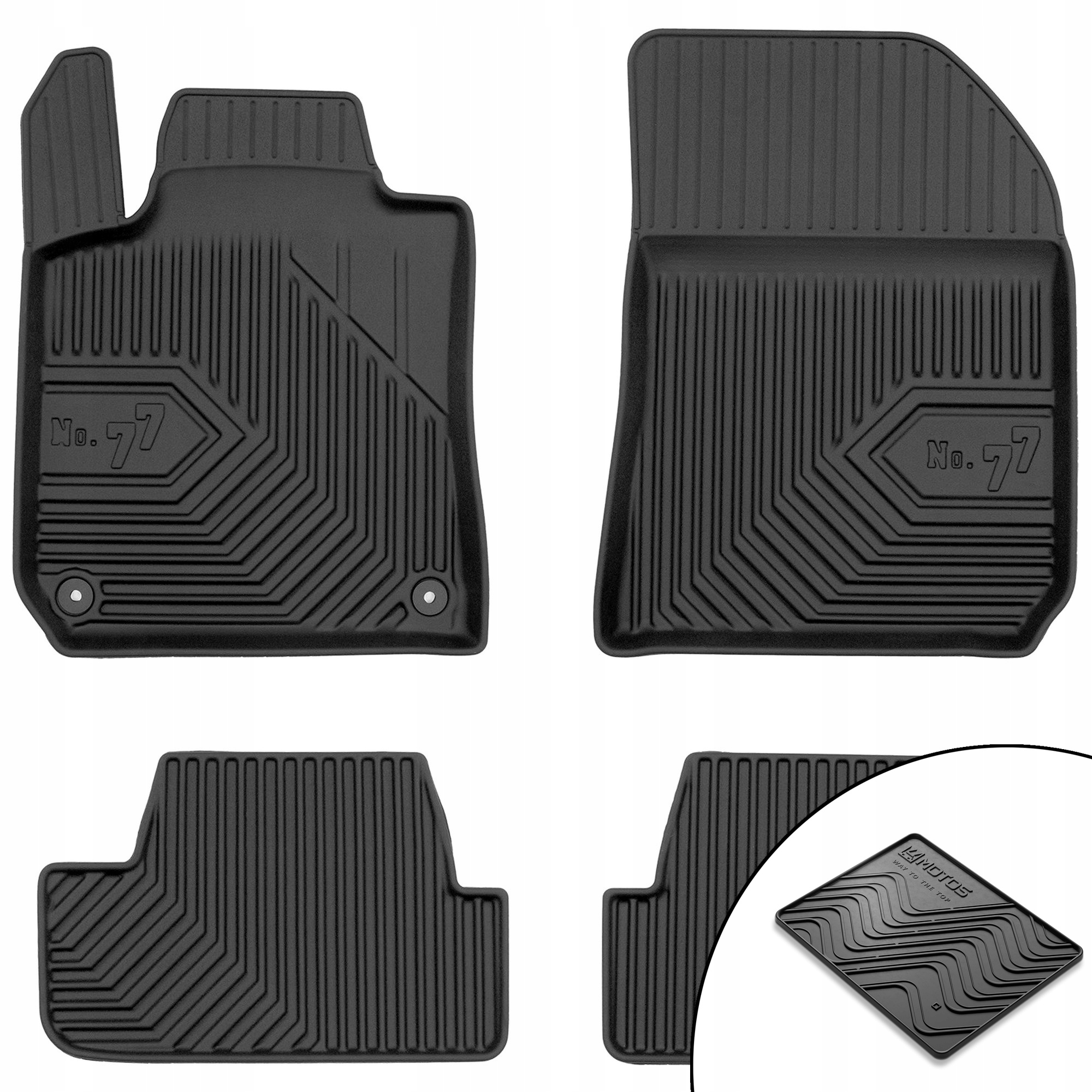 Dywaniki gumowe No.77 Peugeot 308 II 2013-2021 Hatchback mata