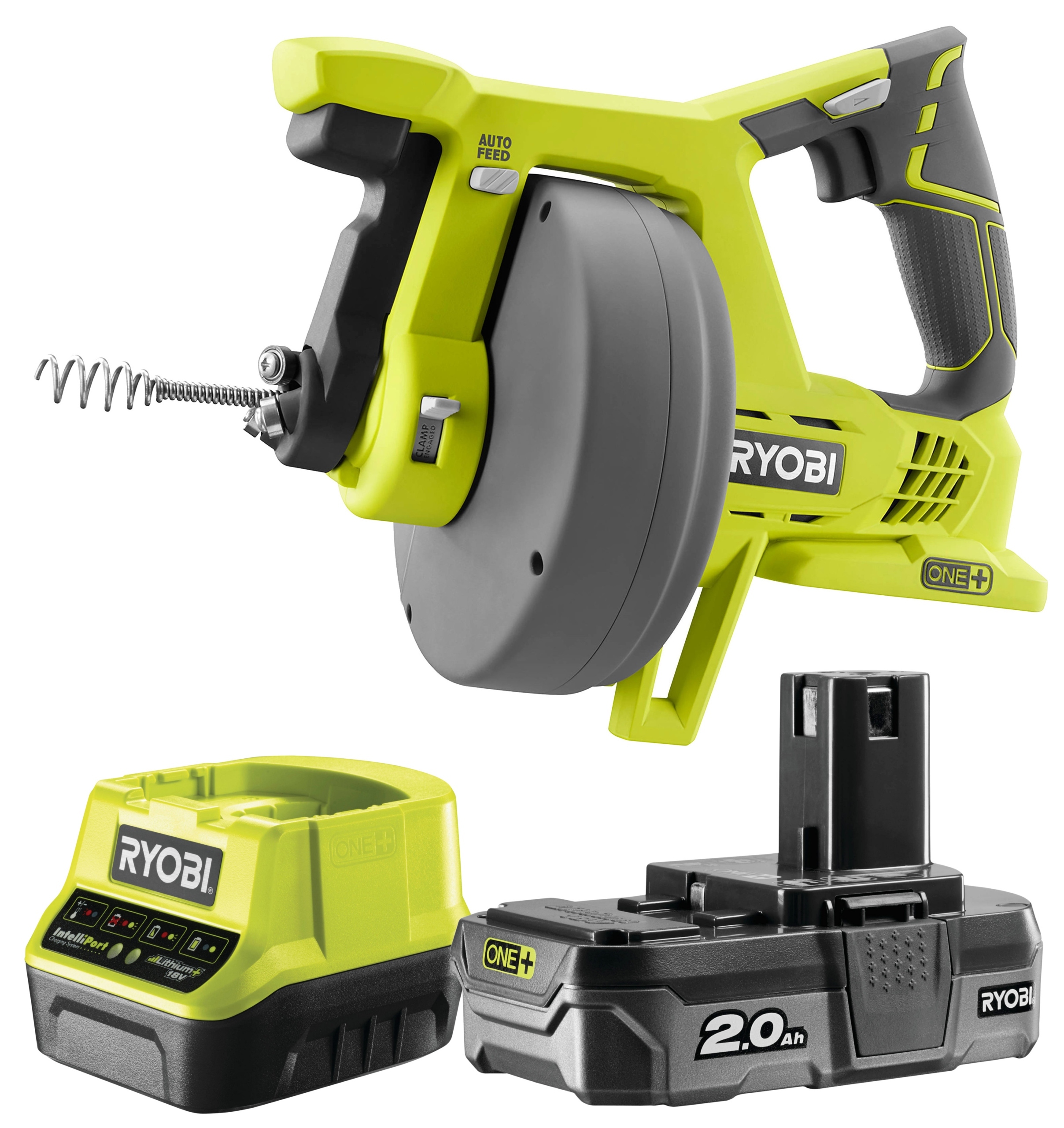 

Ryobi R18DA Przepychacz Rur Akumulatorowy 18V +2Ah