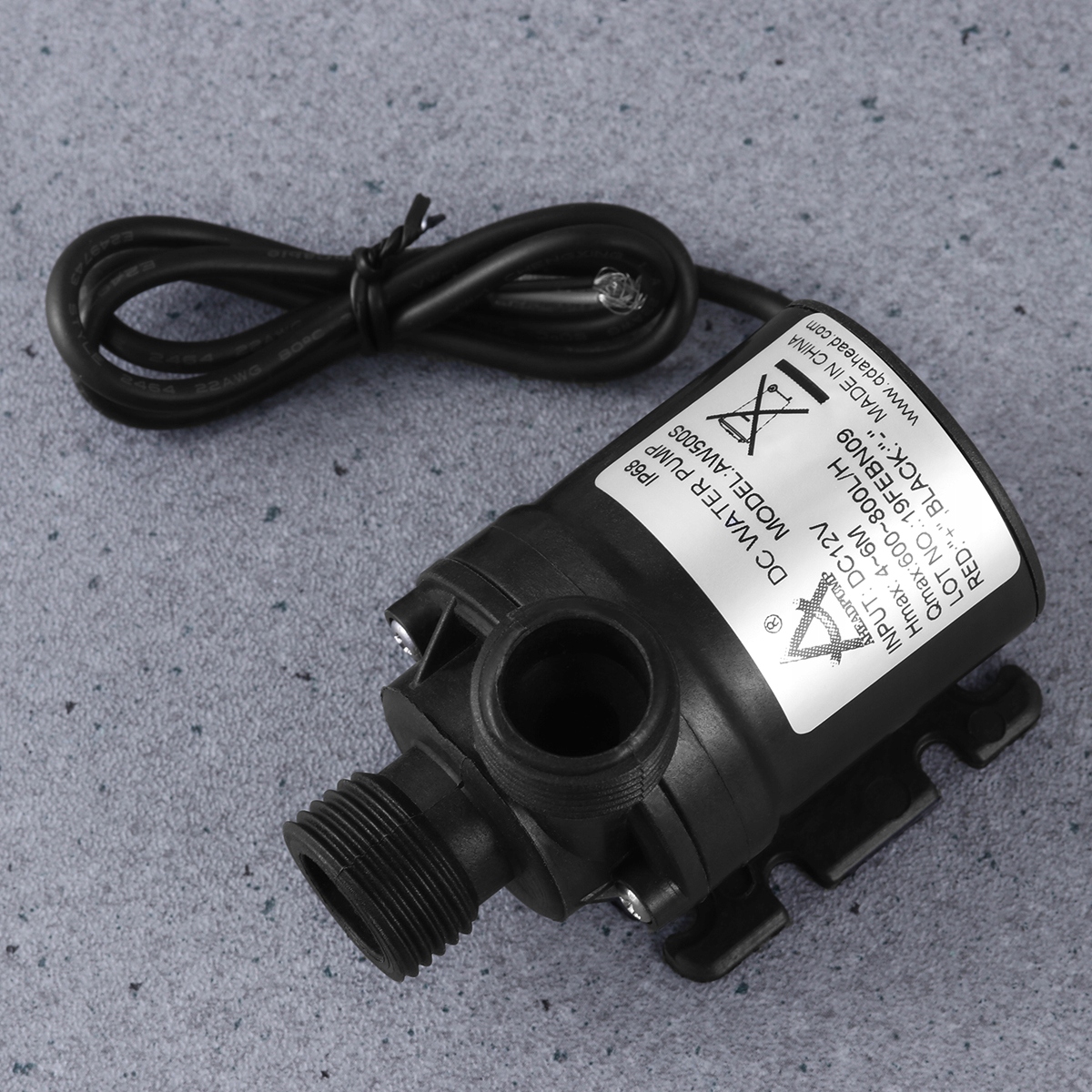 UEETEK 1PC DC 12V BEZSZCZOTKOWA ZATAPIALNA POMPA Producent części Inny