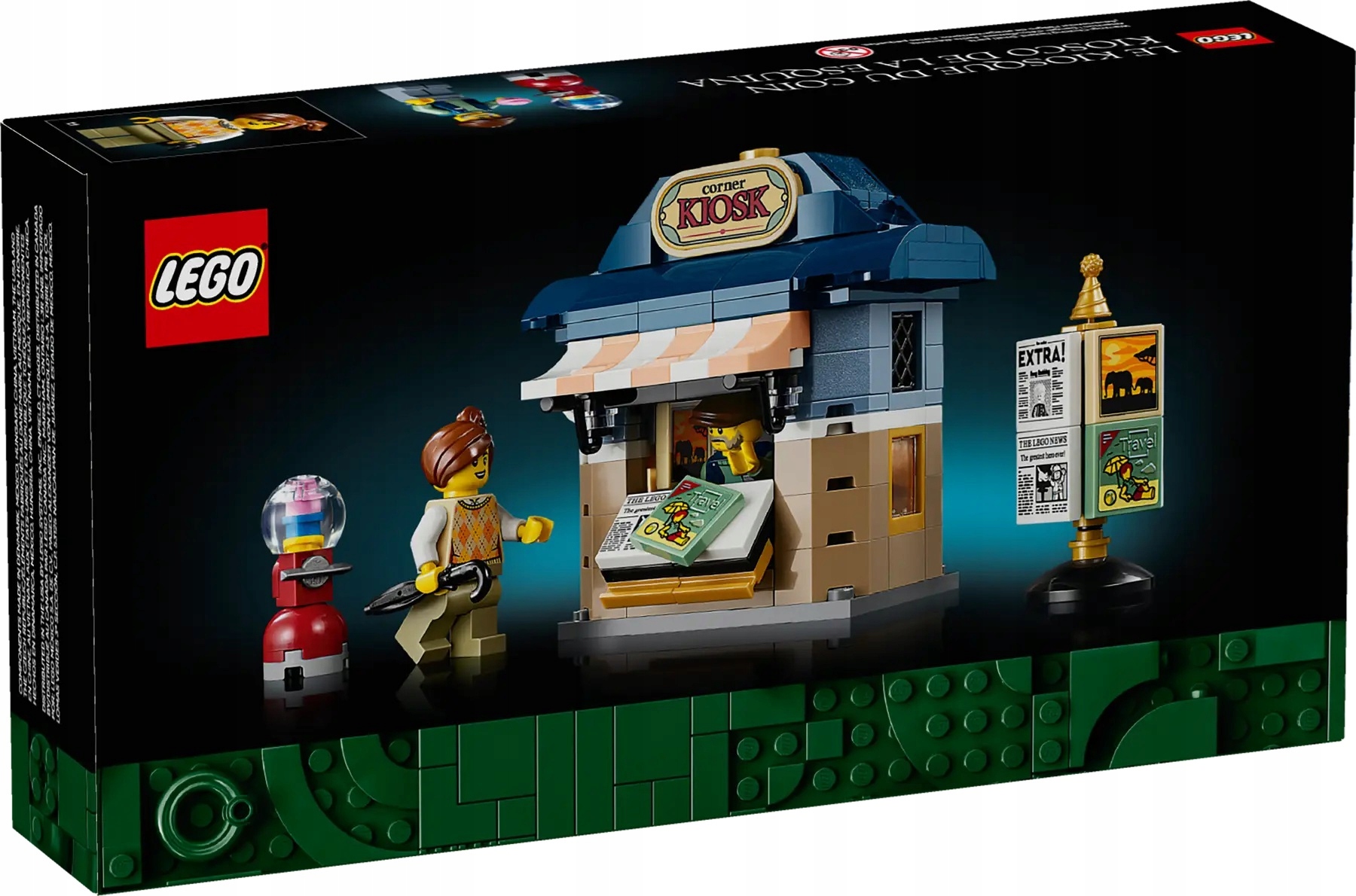 Lego Icons 40757 Kiosk na rogu Nowy zestaw