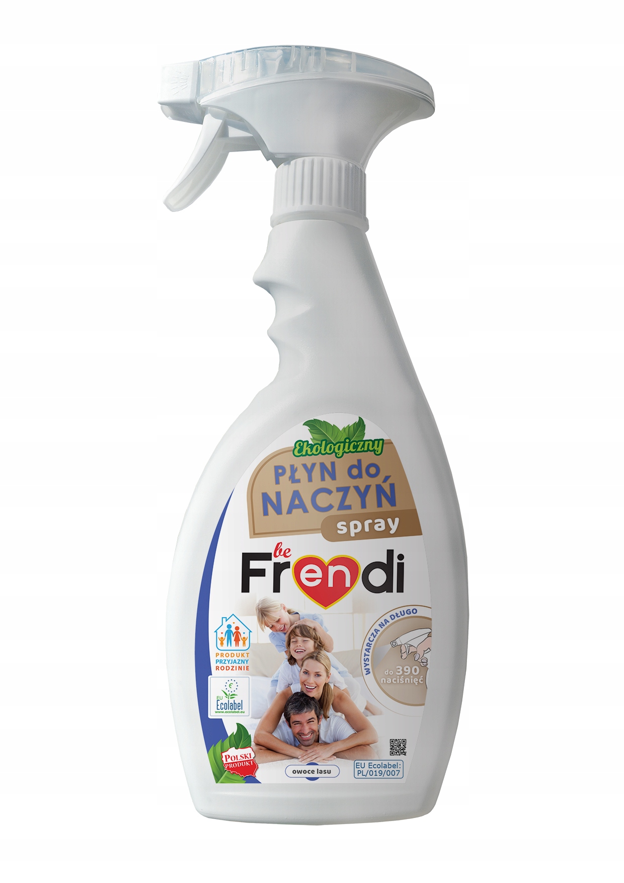 

BeFrendi Eco Płyn do naczyń Spray Owoce Lasu 500ml