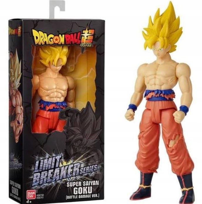 Dragon Ball Ss Goku Battle Damage Obří figurka Limit Breaker 30cm
