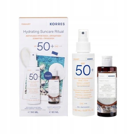 Yoghurt Jogurt Emulsja Spray Do Opalania SPF50+ Żel Prysznic