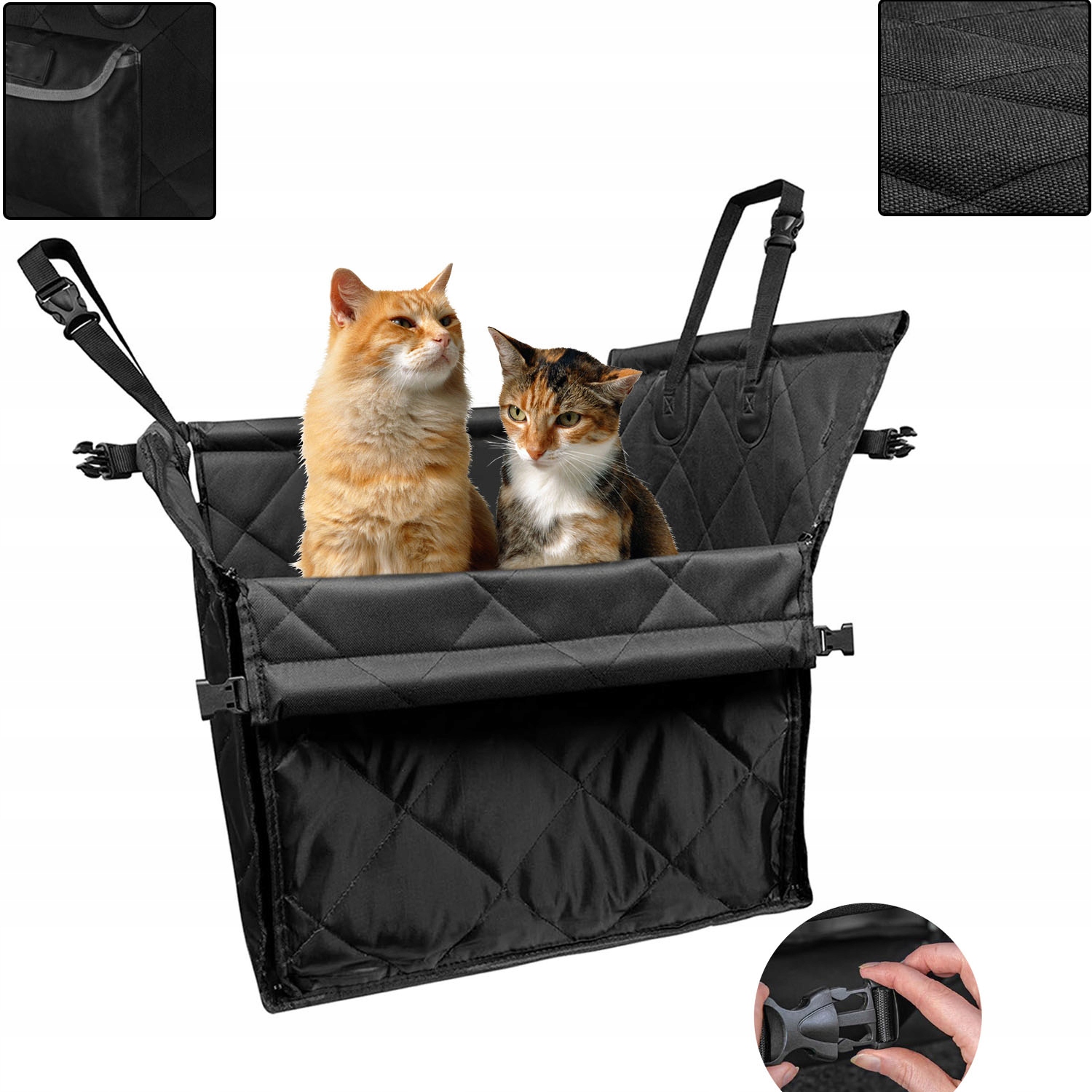 Levně Podložka Pro Psy Rychlá Intuitivní Instalace Bez Nářadí Upevnění Opěrky Hlavy Bezpečné Spojení