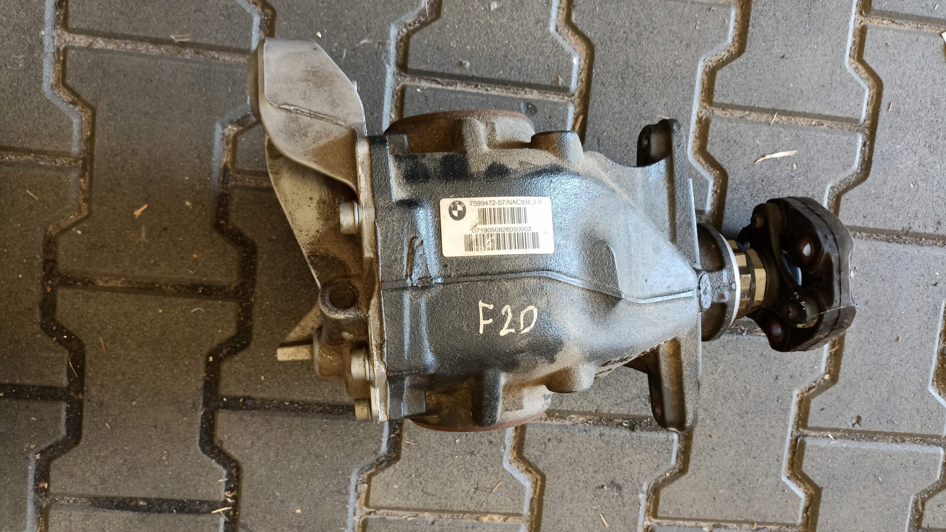 BMW F20 differenciál hátsó hátsó differenciál 87599472 2,65