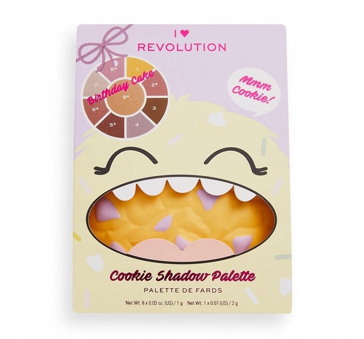 I HEART REVOLUTION Cookie Paleta Birthday Cake