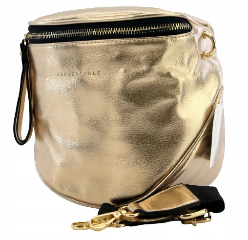 $699 Dámská kabelka Aeropostale Zlatá růžová Ekokůže