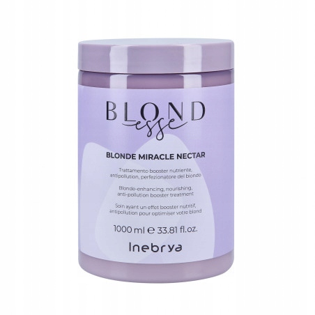 Inebrya Blondesse Miracle Vyživující kúra pro blond vlasy 1000 ml