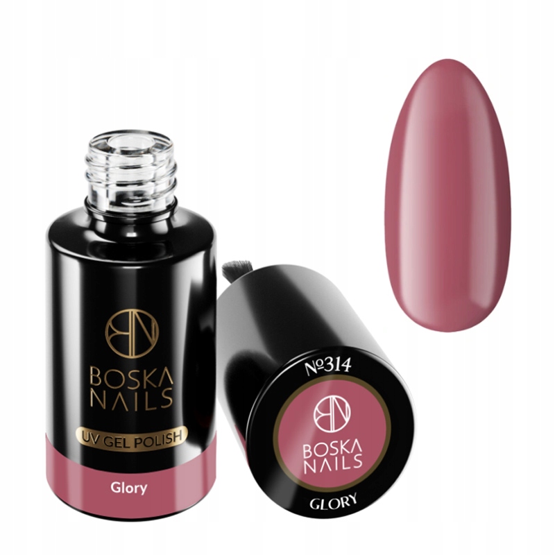 

Boska Nails Lakier hybrydowy 6ml różowy Nude 314