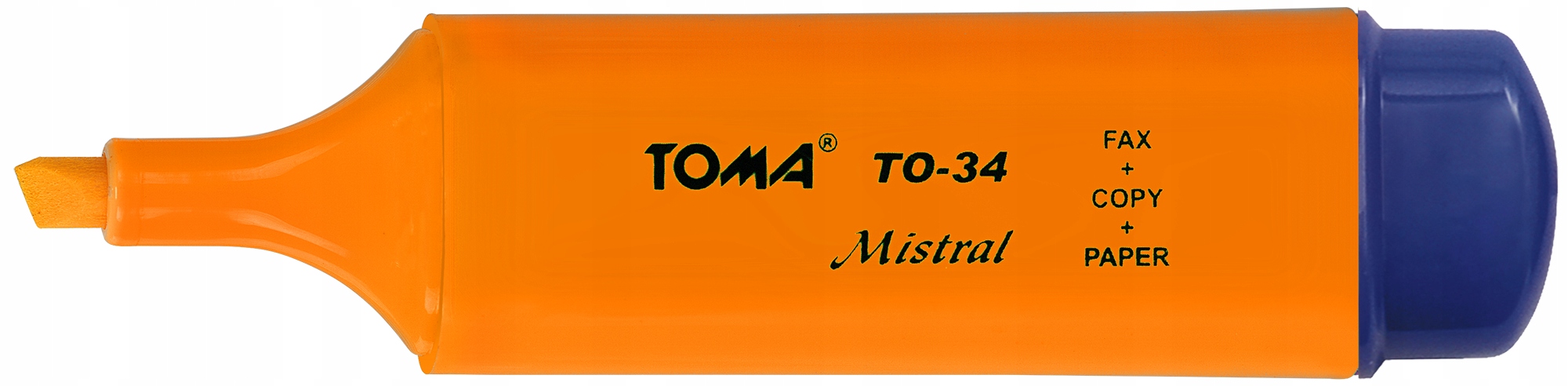 

Zakreślacz pomarańczowy Toma TO-334 1 szt.