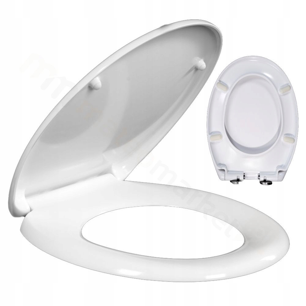 Wc Sedátko Volně Padající tvrdé 37x45 náhrada Cersanit Univerzální kolo