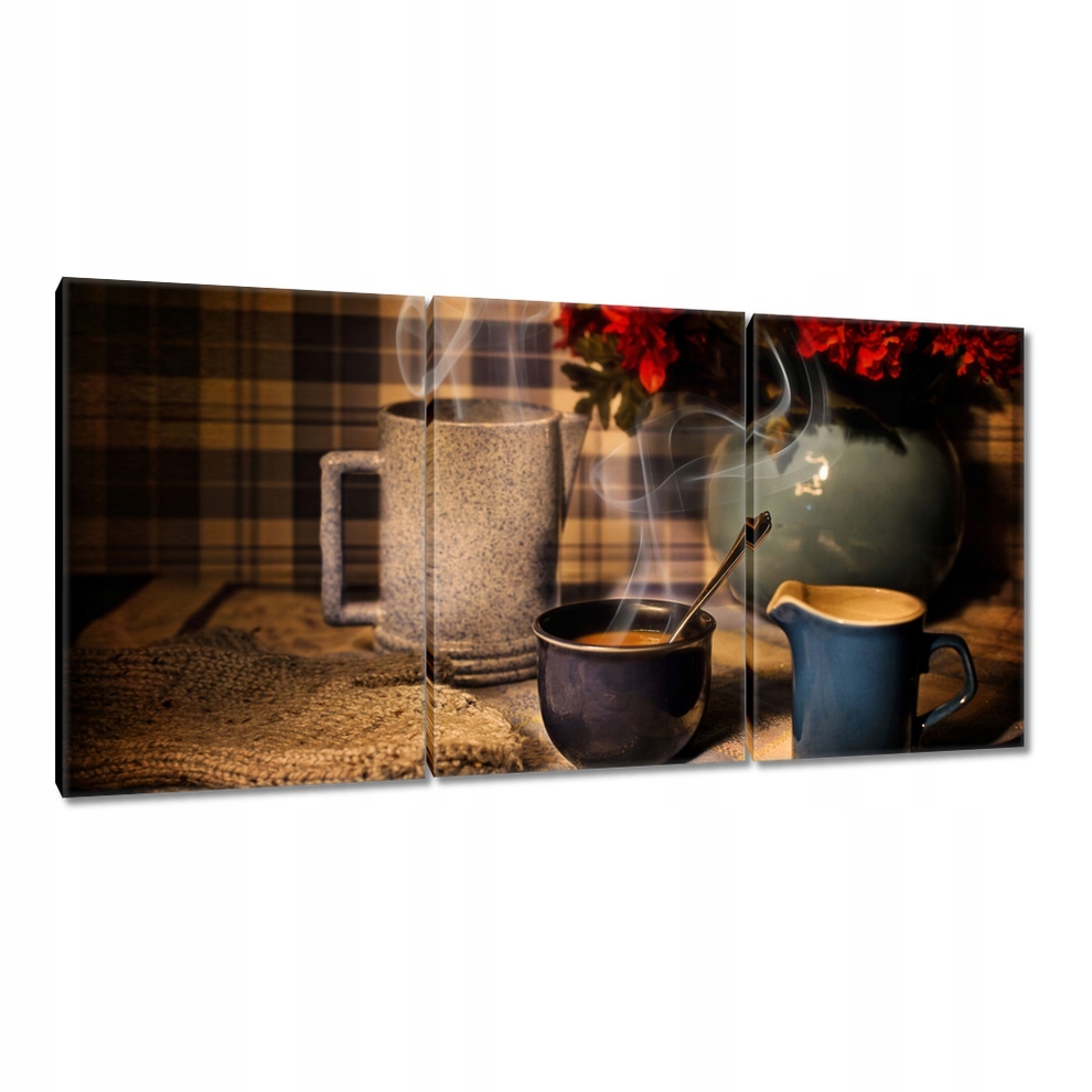 

Obrazy 120x60 Kawa Kawka Coffee Kaffe