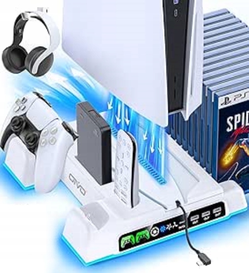 Chladicí Podložka Pro PS5 Oivo Nabíječka Pro Usb Ovladače
