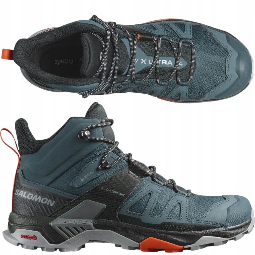 Salomon X Ultra 4 Mid Gtx Gore Tex Turistická obuv voděodolná 40