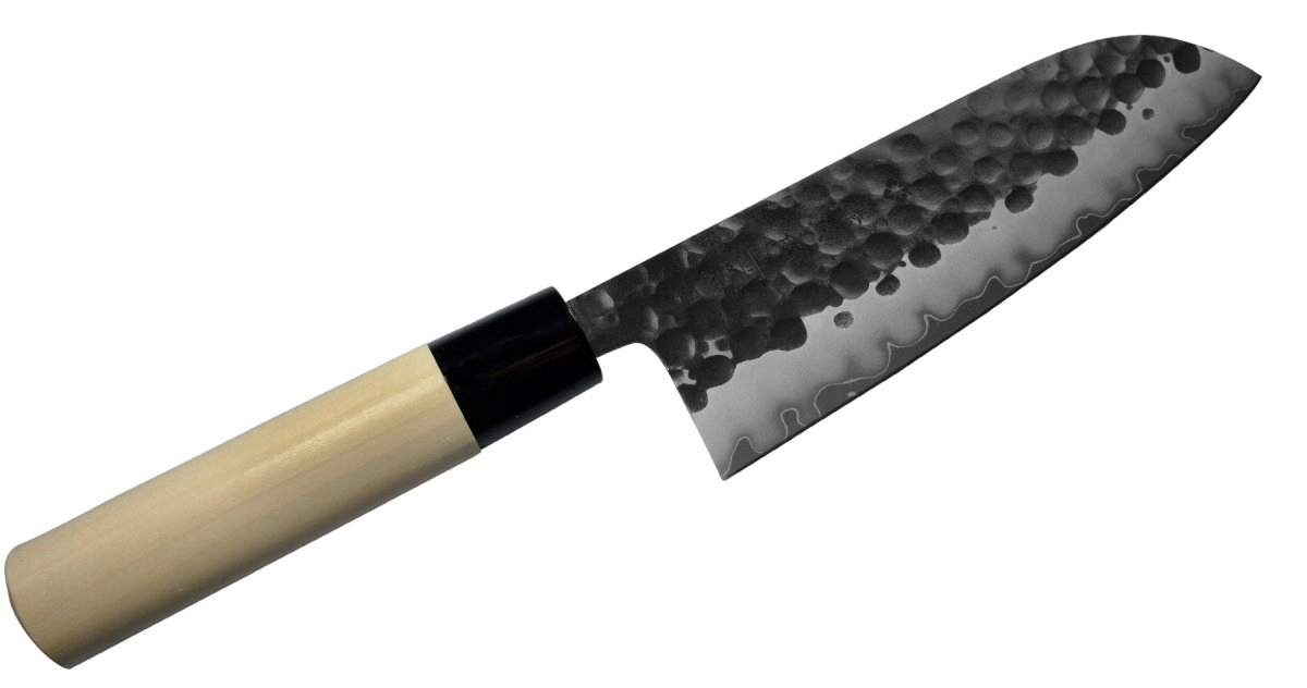 Tojiro Zen Hammered nôž Santoku 17 cm