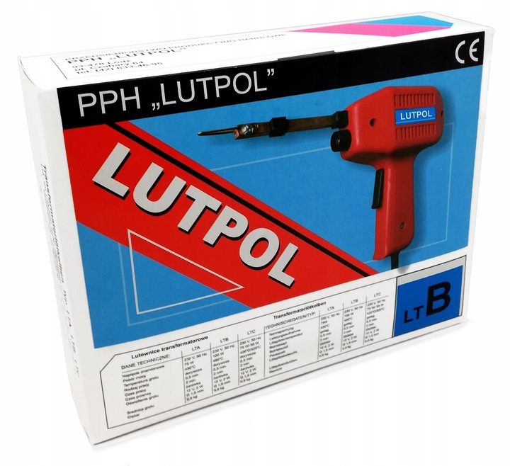 Lutownica transformatorowa Lutpol 100 W Model LT-B
