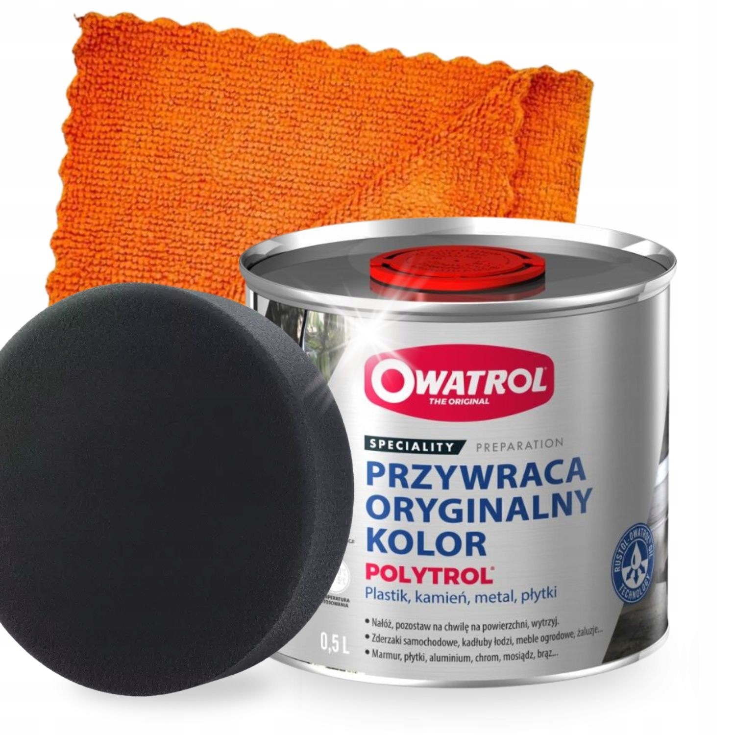 Owatrol Polytrol 500ml Zestaw do renowacji plastików