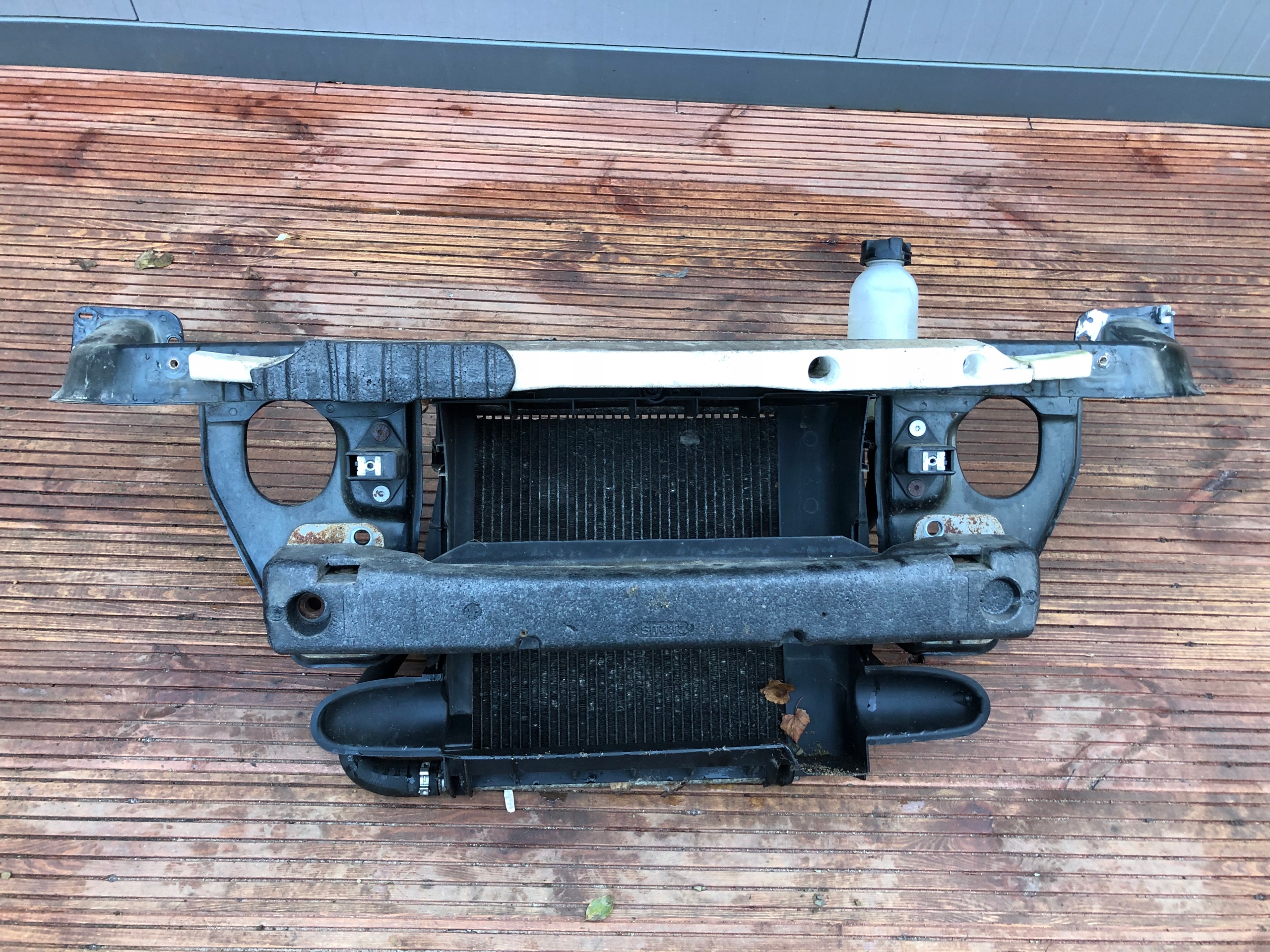 SMART FORTWO and CDI support panel for radiators sider pillar