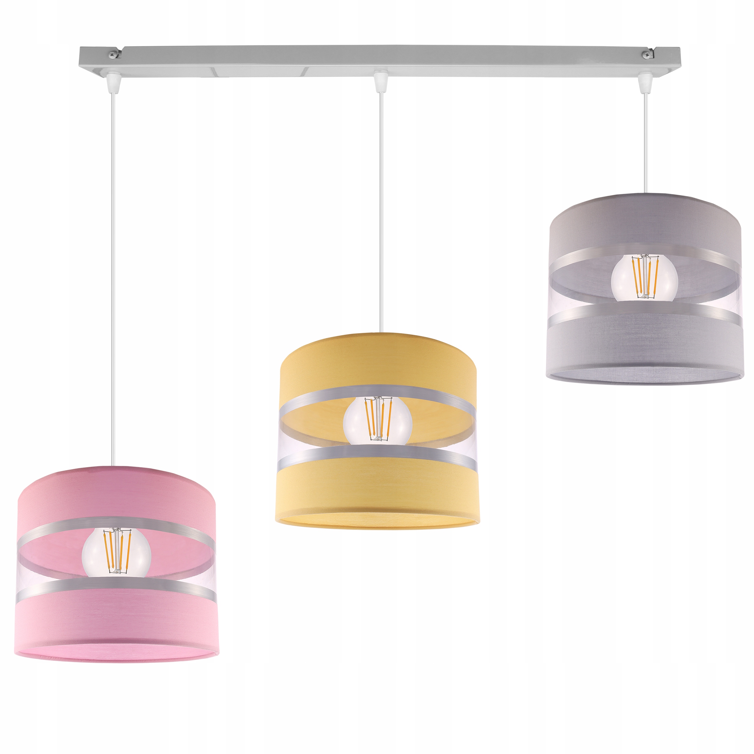 LAMPA WISZĄCA SUFITOWA ŻYRANDOL ABAŻUR DZIECIĘCA