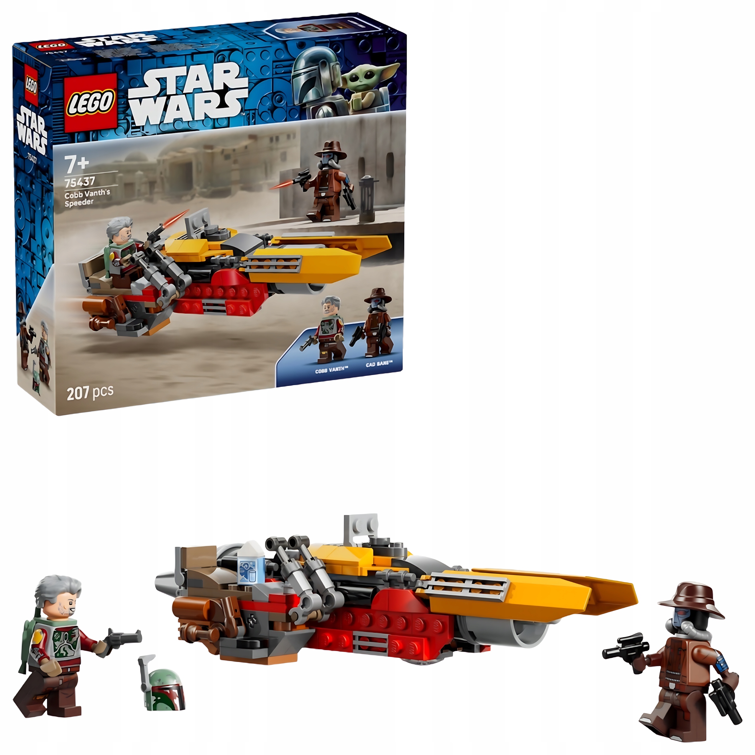 Lego Star Wars 75437 Vrtulník Cobba Vantha Cad Bane Mandalorian 207 ks