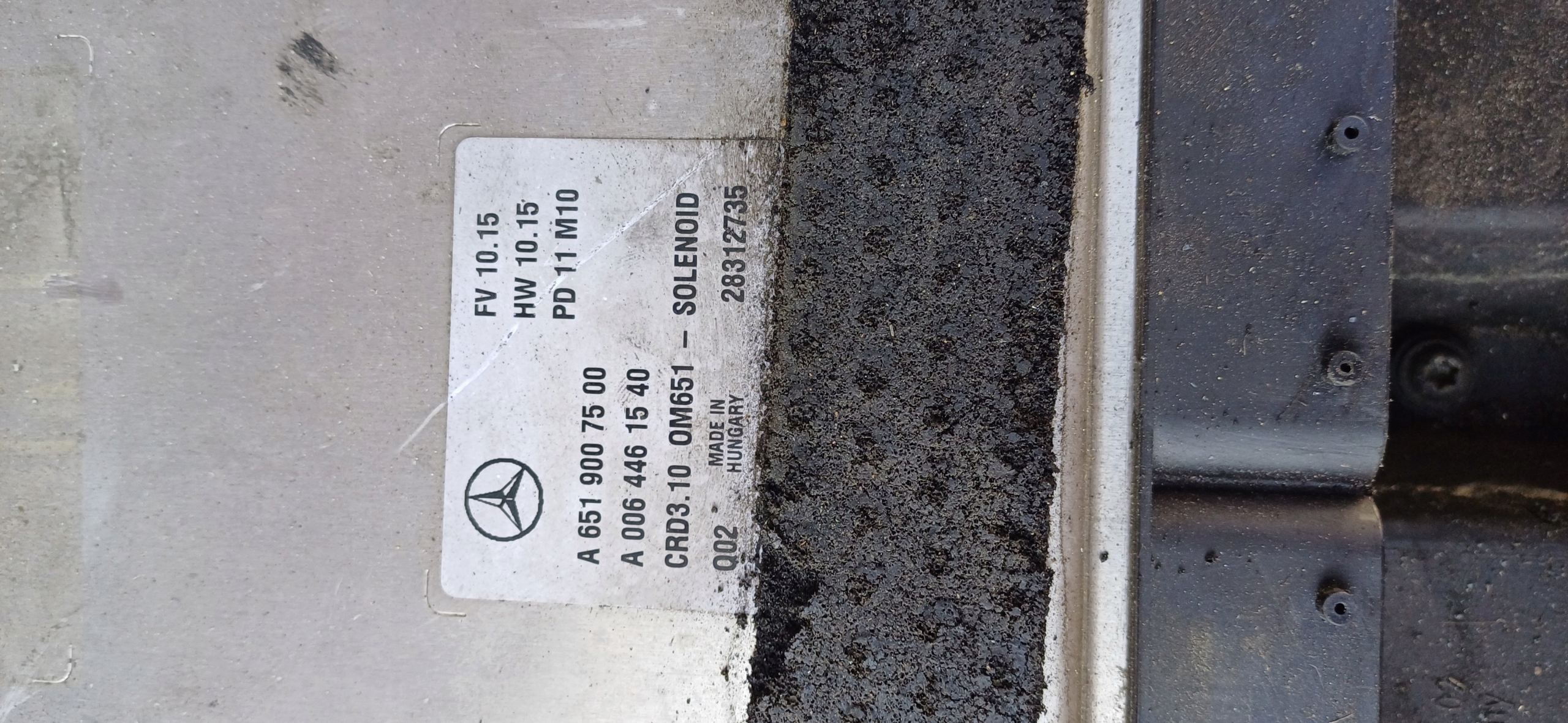 MERCEDES W204 W212 2.2 CDI control unit computer A6519007500