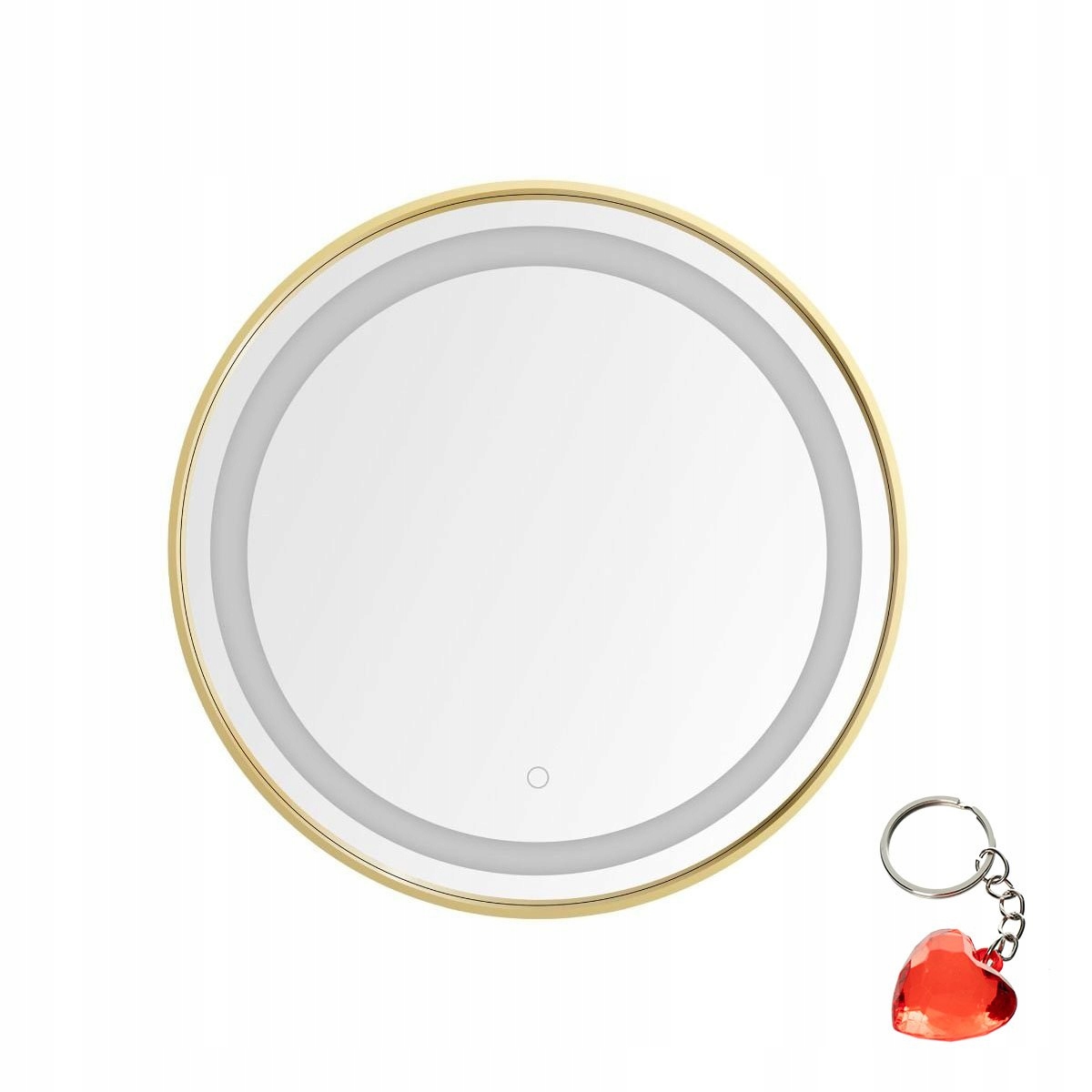 Okrúhle kúpeľňové zrkadlo s Led podsvietením 24W D251801 Zuma Line