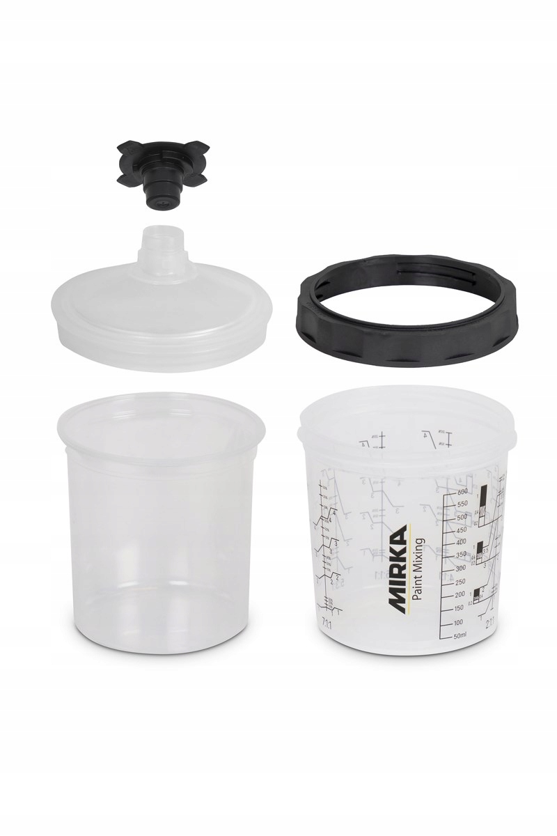 

Mirka Paint Cup System Kubek Pcs 650ml 125µm