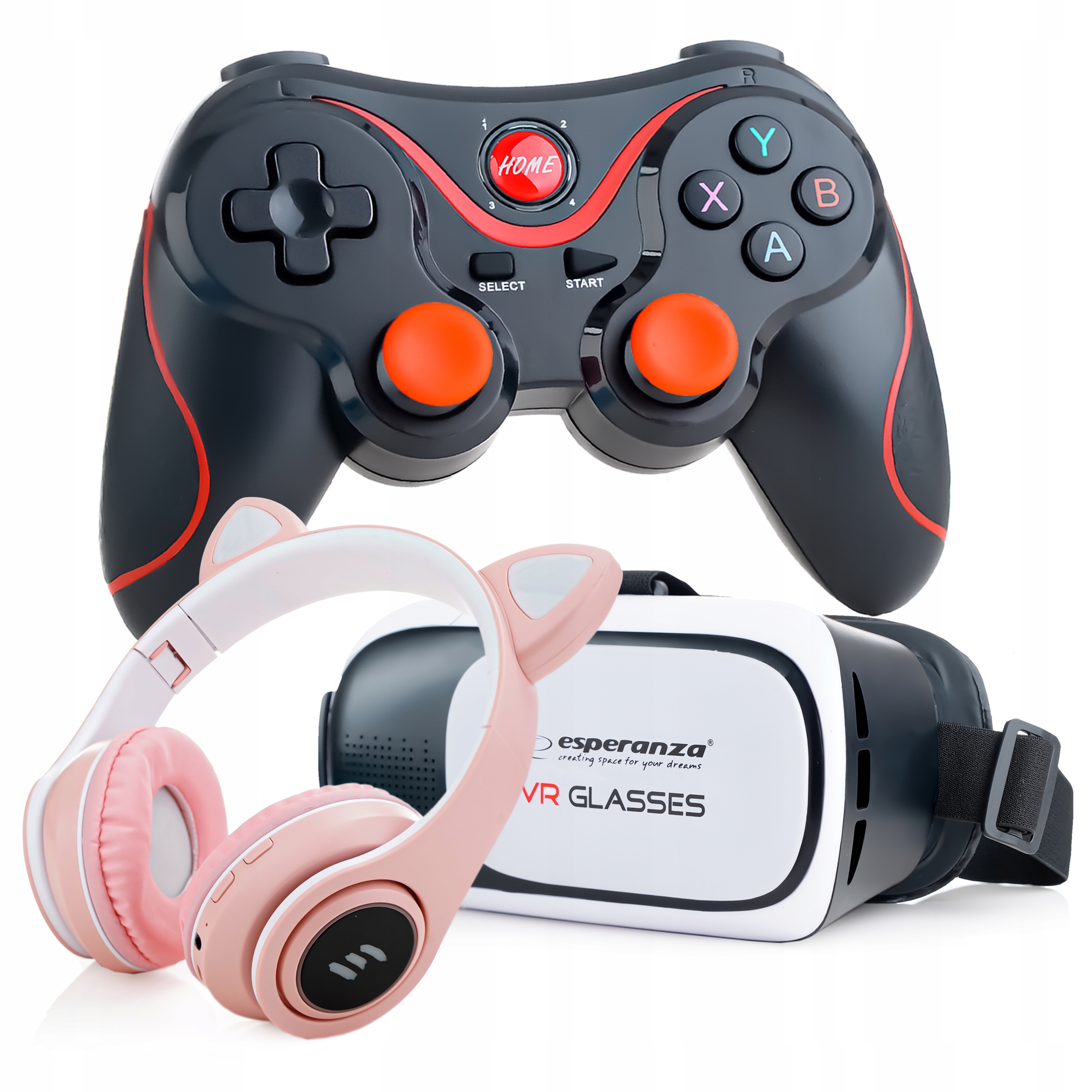 GOGLE OKULARY VR 3D WIRTUALNE DO TELEFONU DO GIER