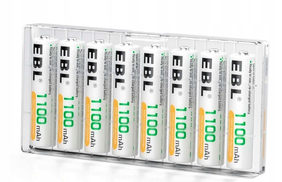 EBL AA Batteries 2800mAh High Capacity Precharged Ni-MH AA Rechargeable  Batteries - Pack of 28