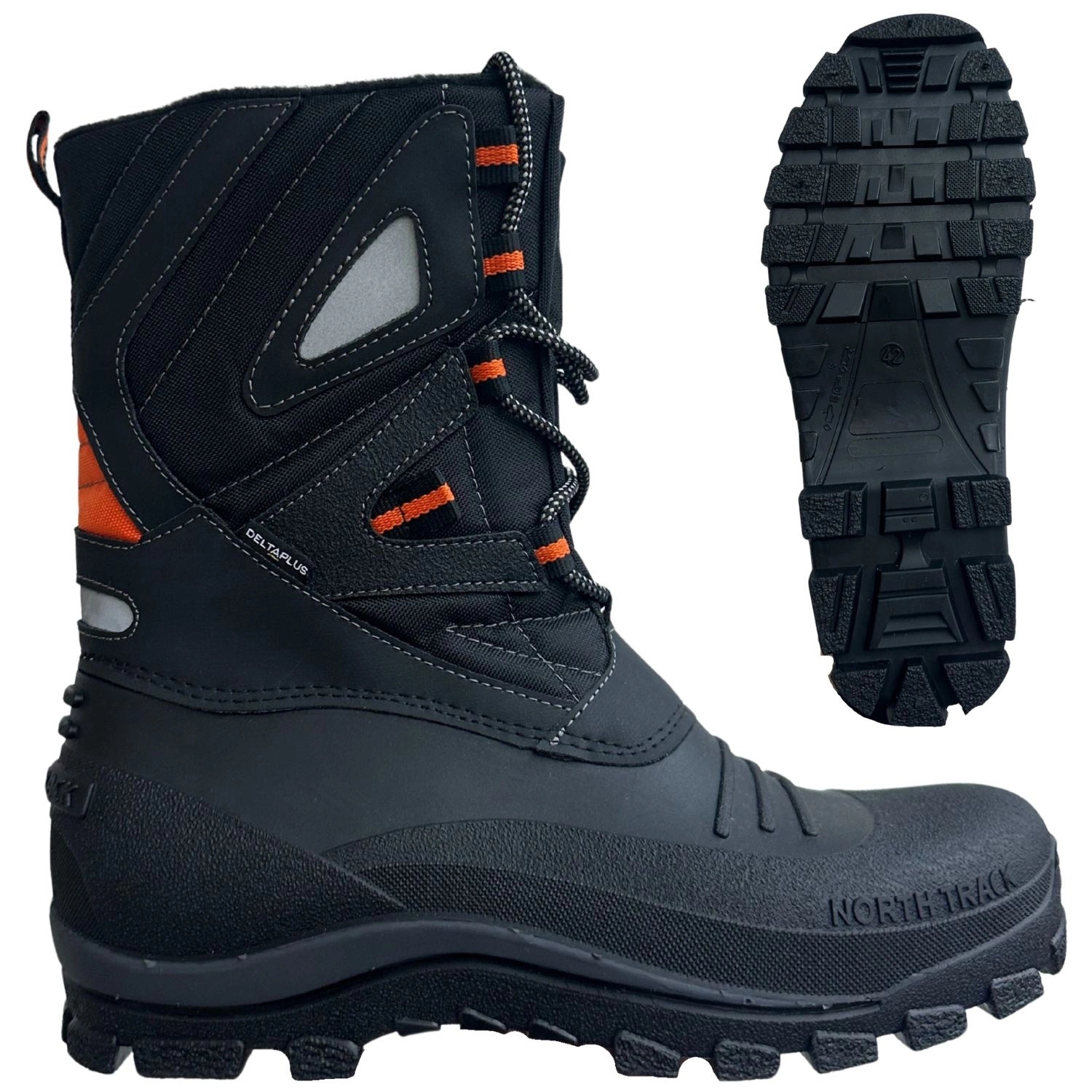 Buty śniegowce ocieplane zimowe wodoodporne Delta Plus Lautaret 42