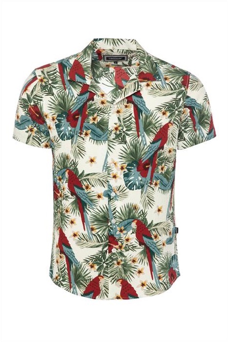 HAWAJSKA KOSZULA MĘSKA PRZEWIEWNA NA LATO - XL