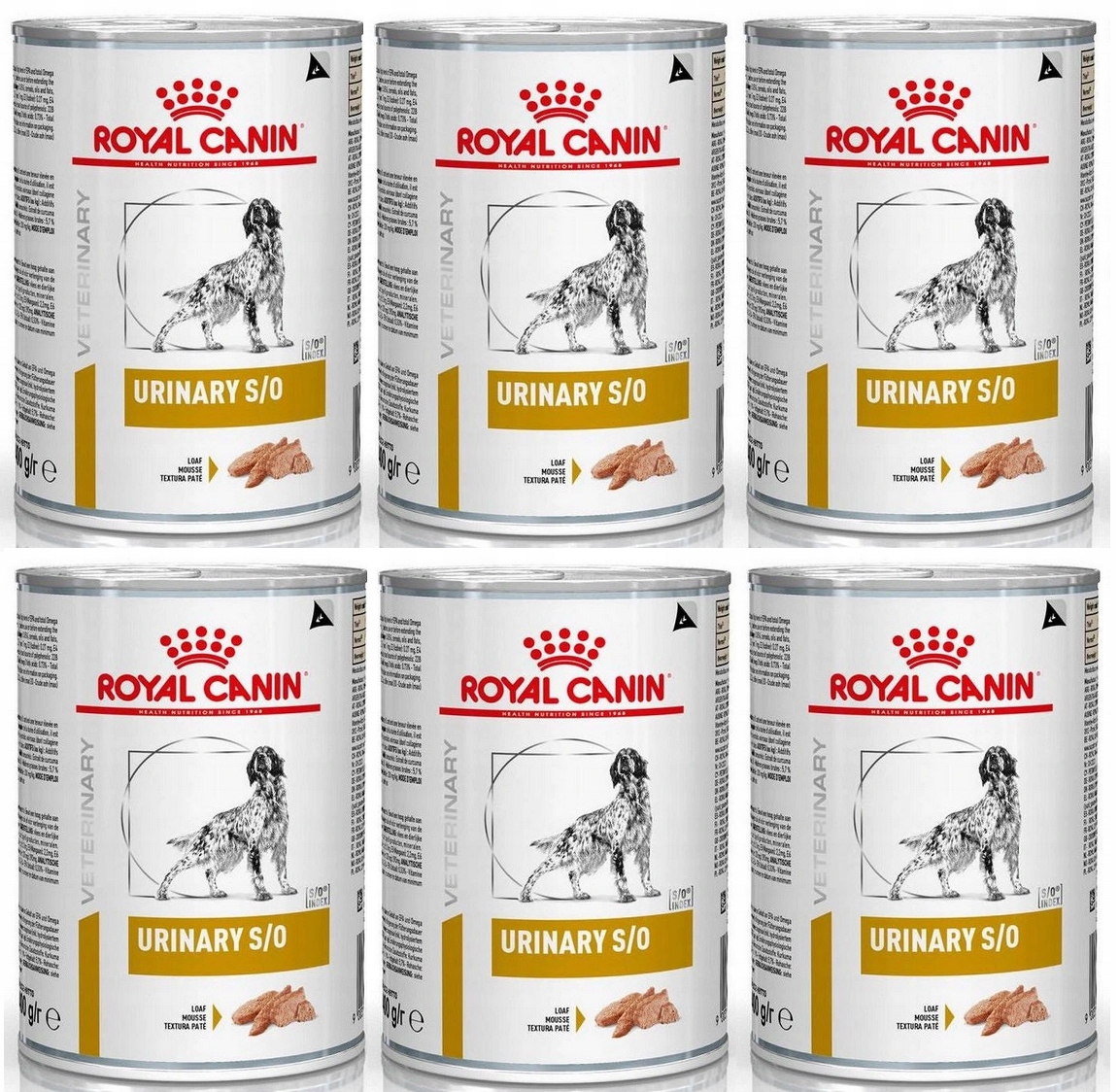Royal Canin Urinary S/o Canine 410 g x 6 sztuk