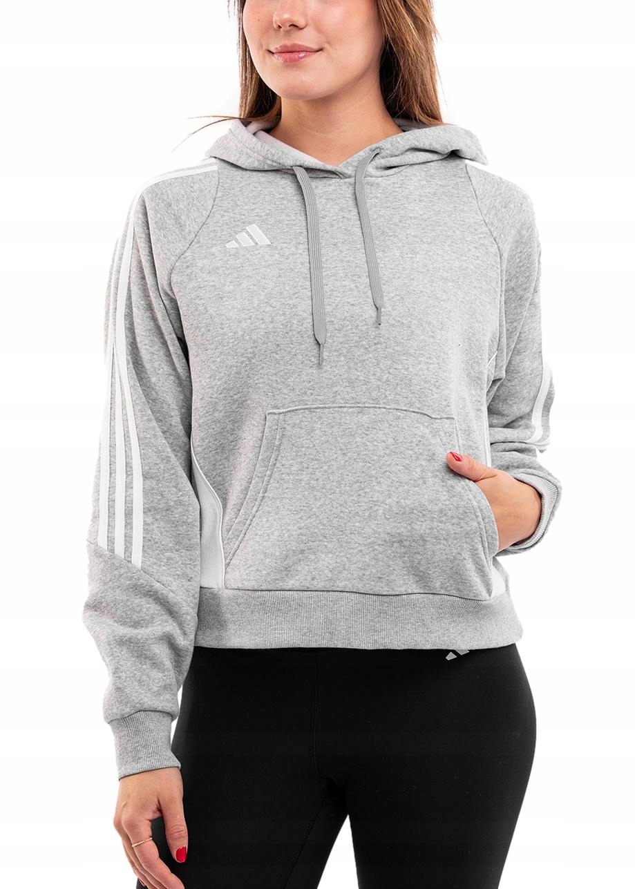 Mikina adidas Tiro 24 s kapucí Bavlněná sportovní mikina vel XXL