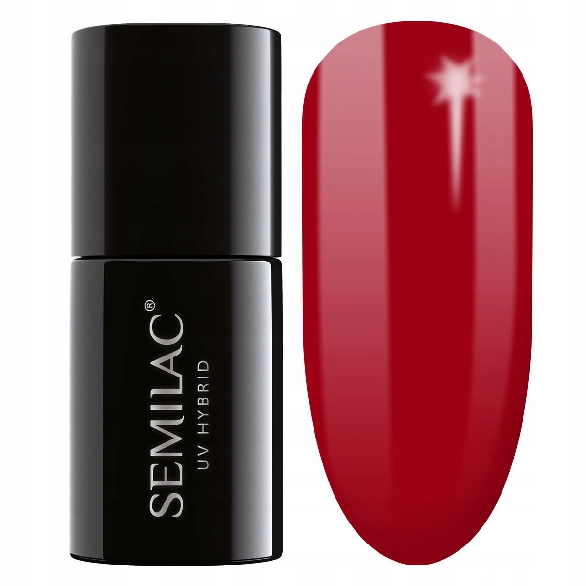 

Semilac Lakier hybrydowy 027 intense red 7 ml