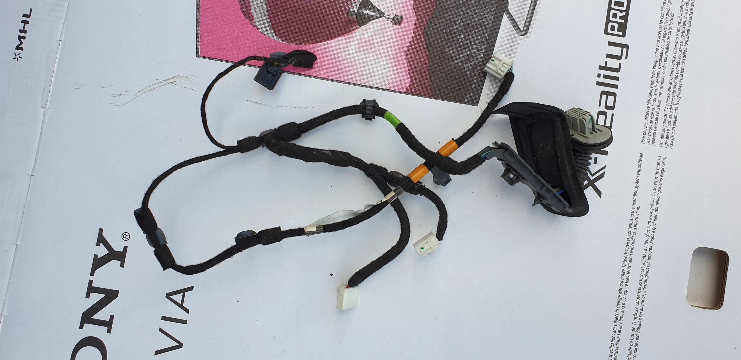bundle wiring door right rear part MAZDA CX-3 OE EU
