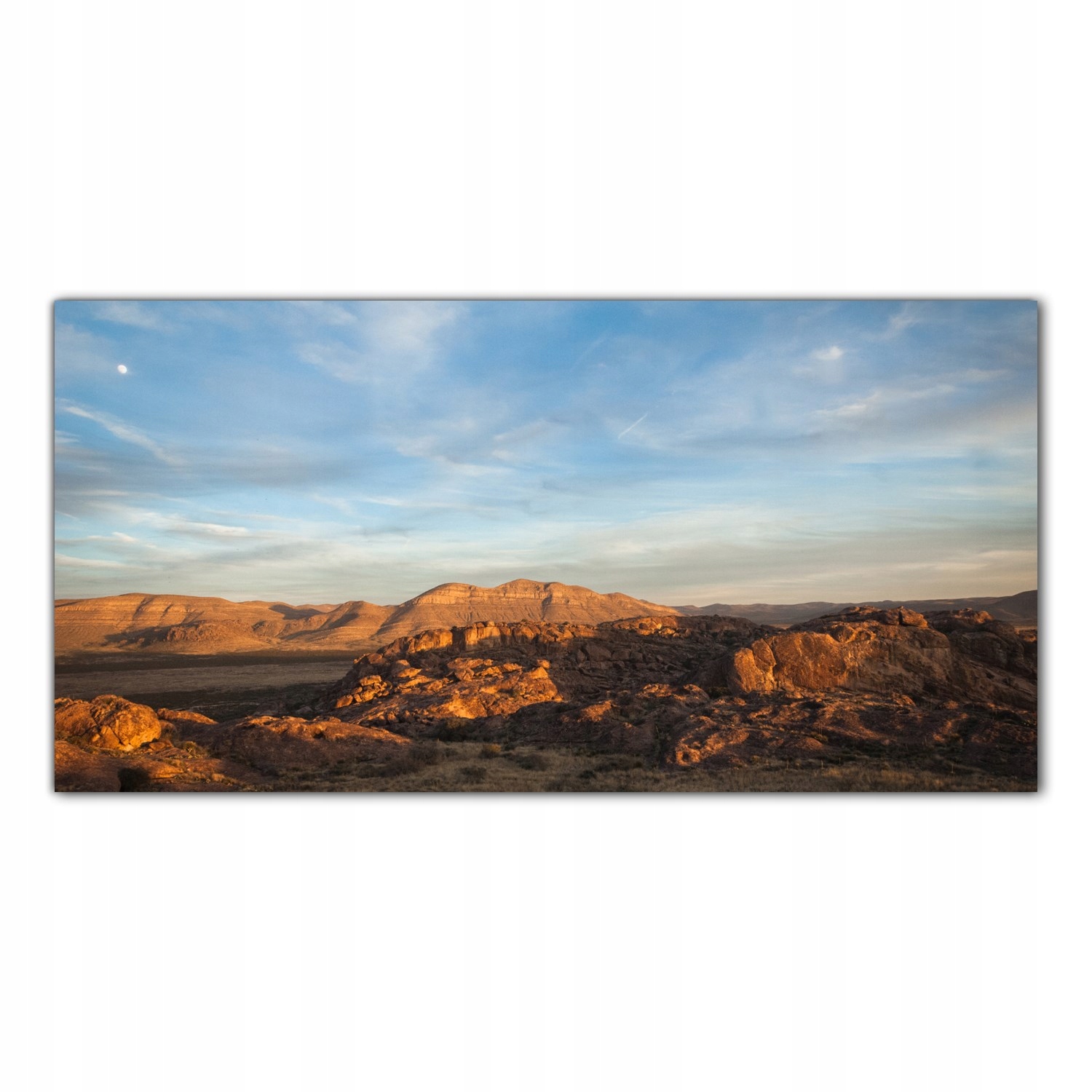 

Hartowany Obraz Szklany Góry Zachód Słońca 120x60