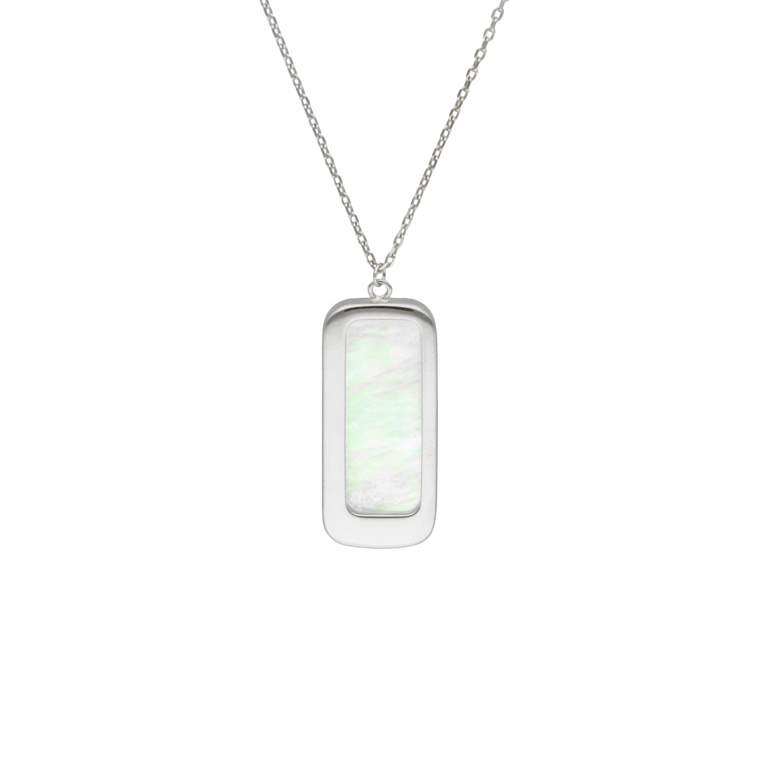 Náhrdelník s perlovou hmotou, stříbro