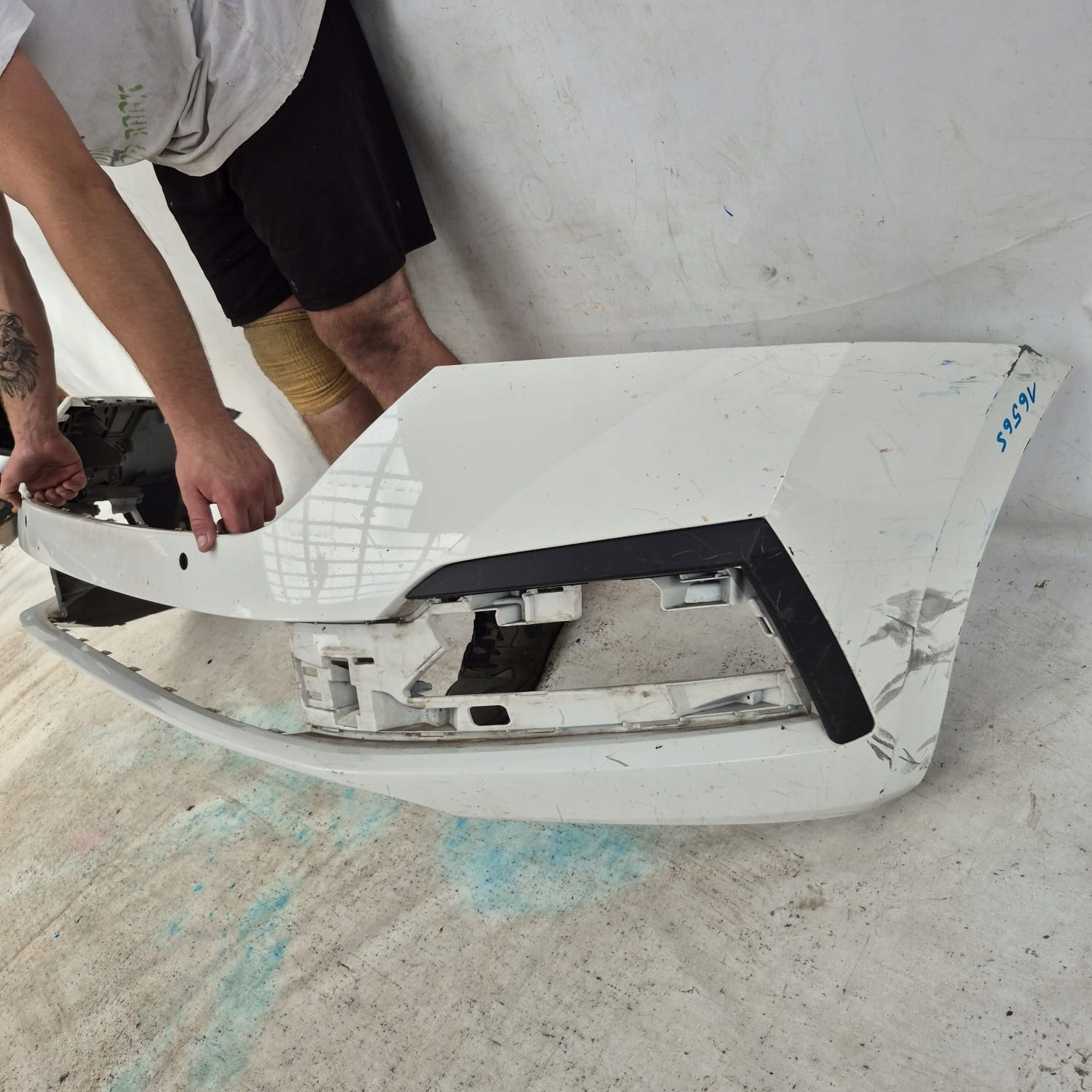 SKODA OCTAVIA IV 4 19-24 bumper front front PDC