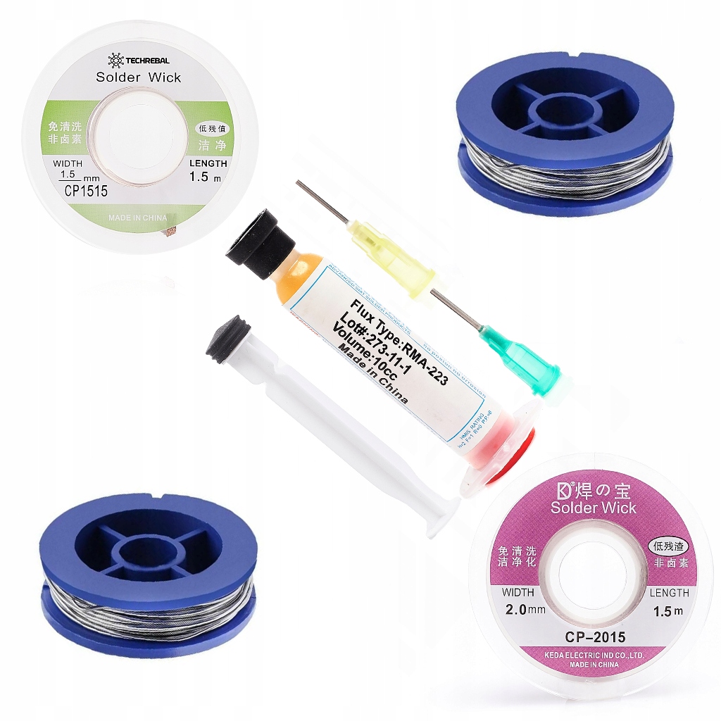 TOPNIK ZESTAW RMA-223 DO LUTOWANIA CYNA PLECIONKA STRZYKAWKA TECHREBAL