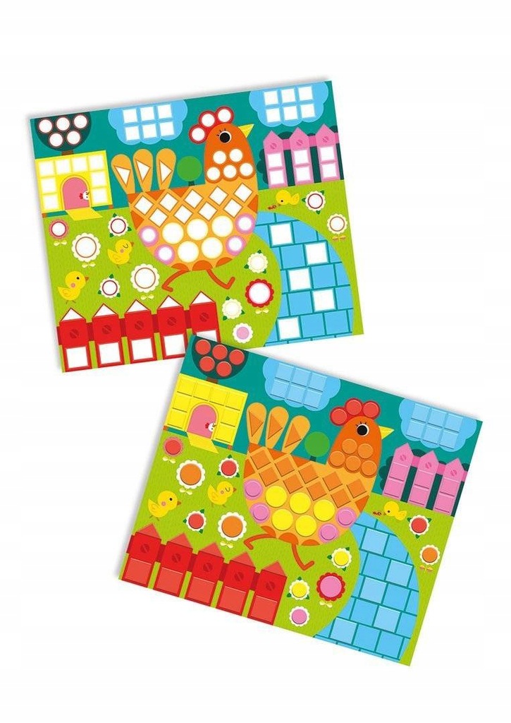 

Zestaw kreatywny Mozaika Zwierzęta 3+ Janod