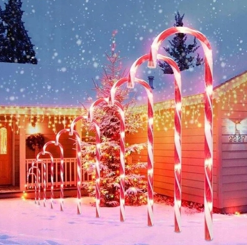 

Lampki Led Laska Mikołaja Cukierki Ozdoba Ogrodu